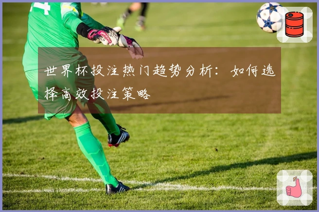 世界杯投注热门趋势分析：如何选择高效投注策略