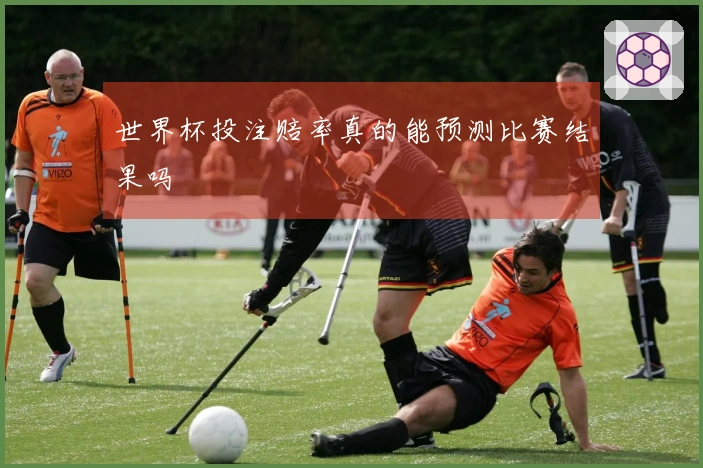 世界杯投注赔率真的能预测比赛结果吗